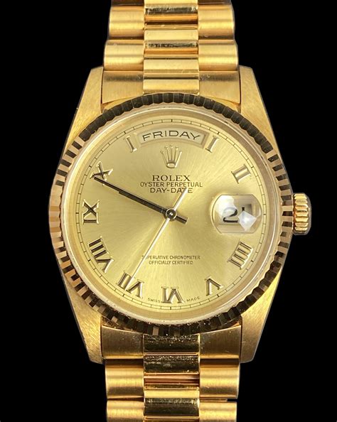 how much is a rolex oyster perpetual day date worth|rolex day date 18238 price.